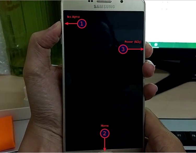Samsung Galaxy A9' Hard Reset (Resimli Anlatım)